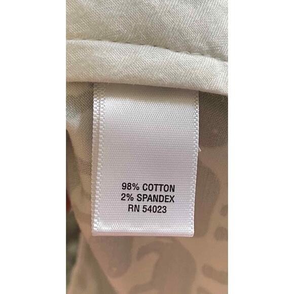 Banana Republic Elephant Chino Shorts Navy Blue White Size 6P NEW - Picture 5 of 6